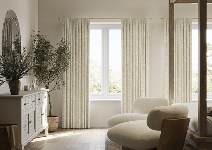 William Morris At Home Willow, Jute - Made to Measure Curtains - Image 3